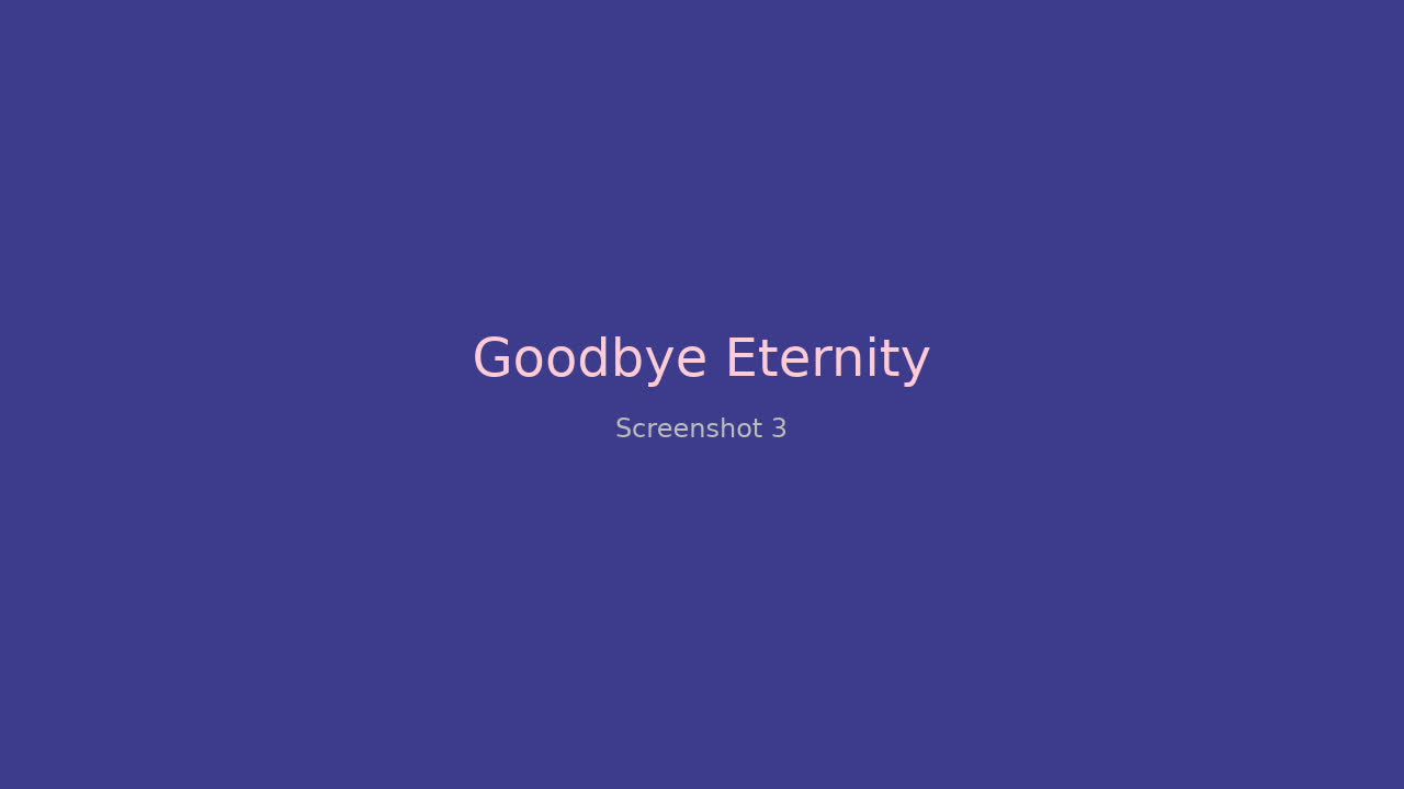 Goodbye Eternity 不败世界与终焉之花 角色互动场景截图
